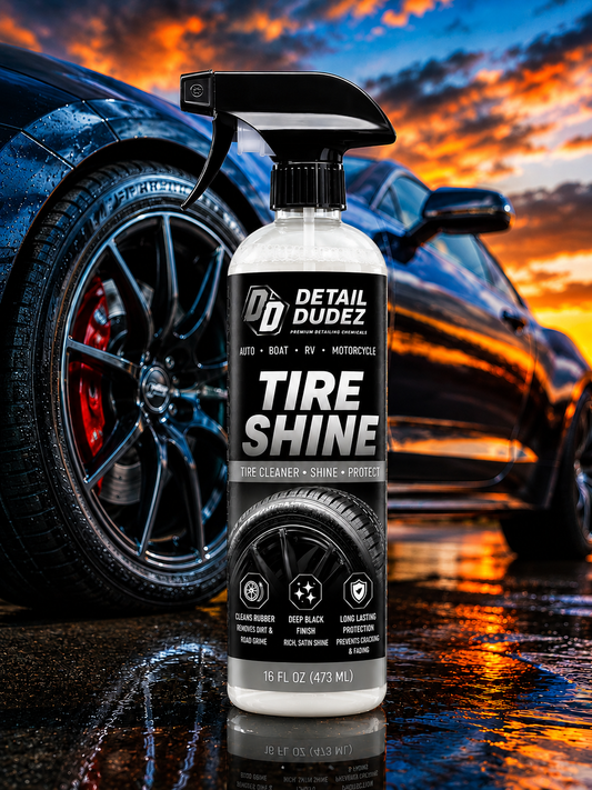 Tire Shine 16 oz bottle by Detail Dudez Pro Products