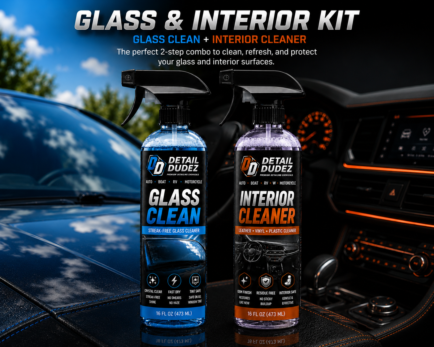Glass and Interior Kit by Detail Dudez Pro Products